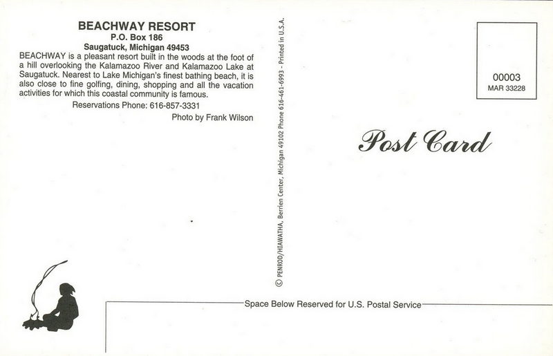 BeachWay Resort & Hotel - Old Postcard